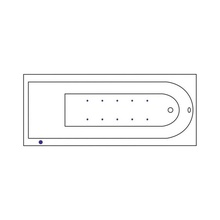 Excellent AURUM WAEX.AUR18.AERO.CR 180x80 Акриловая ванна с гидромассажем 180x80 см, Польша - фото 1 - фото 2