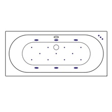 Excellent Oceana WAEX.OCE18.RELAX.GL 180x80 Акриловая ванна с гидромассажем 180x80 см, Польша - фото 1 - 2 Excellent Oceana WAEX.OCE18.RELAX.GL 180x80 Акриловая ванна с гидромассажем 180x80 см, Польша - фото 1 - фото 2