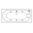 Excellent Oceana WAEX.OCE18S.SMART.CR 180x80 Акриловая ванна с гидромассажем 180x80 см, Польша - фото 2 Excellent Oceana WAEX.OCE18S.SMART.CR 180x80 Акриловая ванна с гидромассажем 180x80 см, Польша - фото 2