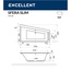 Excellent Sfera WAEX.SFP17S.SOFT.CR 170x100 Правая Акриловая ванна с гидромассажем 170x100 см, Польша - фото 4