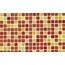 Ezarri Degradados Rojo - часть 5 Мозаика 31,3x49,5 см, Испания, под мозаику - фото 1