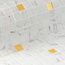 Ezarri Gold Collection Carrara Gold 25 Мозаика 36,5x36,5 см, Испания, под мозаику - фото 2