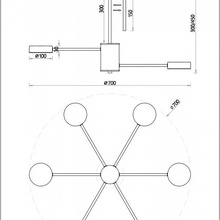 F-Promo Atma 3058-6P Люстра Германия - фото 1 - фото 3