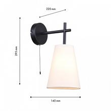 F-Promo Carino 4621-1W Бра 14x29,5 см, Германия - фото 1 - фото 4