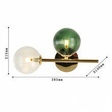 F-Promo Infilato 4035-2W Бра 38x21,5 см, Германия - фото 1 - фото 3