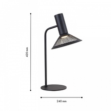 F-Promo Metrics 4623-1T Настольная лампа декоративная 18x42 см, Германия - фото 1 - фото 4