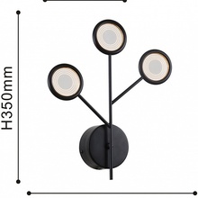 F-Promo Mugs 4252-3W Бра 28x35 см, Германия - фото 1 - фото 4