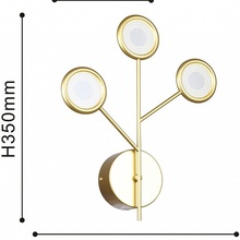 F-Promo Mugs 4253-3W Бра 28x35 см, Германия - фото 1 - фото 4