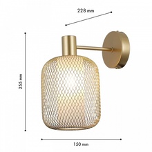 F-Promo Tokri 4603-1W Бра 15x25,5 см, Германия - фото 1 - фото 4