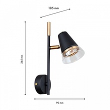 F-Promo Trandy 4618-1W Бра 9x26,5 см, Германия - фото 1 - фото 4