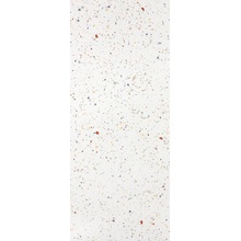 Fap Ceramiche Materia Brillante fTYN Superdrop White Matt Ret Керамогранит 120x278 см, Италия, терраццо - фото 1 - фото 1