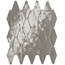 Fap Ceramiche Glim fRXA Grigio Fumo Rombi Мозаика 31x35,5 см, Италия, под мозаику - фото 1