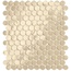Fap Ceramiche Glim fROG Beige Round Мозаика 29,5x32,5 см, Италия, под мозаику - фото 1