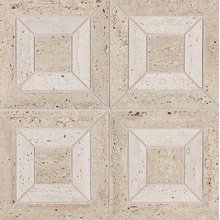 Fap Ceramiche Materia Classica fTQU Beige Bianco Icon C Мозаика 30x30 см, Италия, под мозаику - фото 1 - фото 1