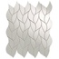 Fap Ceramiche Roma Gold fQMU Onice Neve Leaves  Brillante Мозаика 25,9x30,9 см, Италия, под мозаику - фото 1