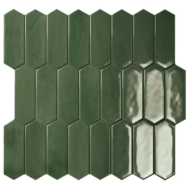 Fap Ceramiche True Color fTFG Green Vintage Mosaico Мозаика 29,8x29,8 см, Италия, под мозаику - фото 1