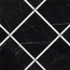 Fap Ceramiche Roma Diamond fNK5 Incroci Nero Reale Carrara Ins. Декор 60x60 см, Италия, под камень  - фото 1