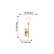 Favourite Babylon 2515-1W Бра 13x31 см, Германия - фото 1 - фото 3
