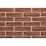Феодал Кирпич Римский Темно-терракотовый Декор 5,2x20,3 см, Беларусь, под кирпич  - фото 1