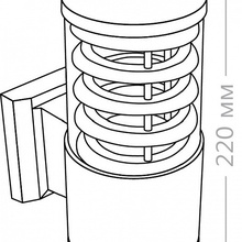 Feron Saffit DH0801 6300 Светильник 10,8x22 см, Китай - фото 1 - фото 4