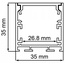 Feron Cab256 10372 Комплектующее для светильников 200x3,5x3,5 см, Китай - фото 6