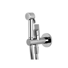 Fima Carlo Frattini Collettivita F2320/1NSN Никель Смеситель с гигиеническим душем 12,1x7x13,6 см, для встраиваемых систем, Италия - фото 1 - фото 1