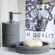 Fixsen Nero FX-240-1 Серый Дозатор для жидкого мыла 8x8x16 см, Чехия - фото 1 - фото 2