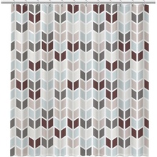 Fixsen Next FX-2519 Серая 200х180 Шторка для ванны 180x200 см, Чехия - фото 1 - фото 1