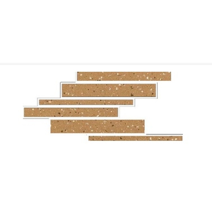 Floor Gres (Florim) Earthtech 772433 Savannah Flakes Modulo Listello Sfalsato Glossy Мозаика 21x40 см, Италия, под мозаику - фото 1