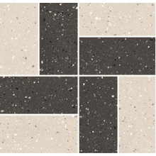 Floor Gres (Florim) Earthtech 772716 Twist Carbon Flakes Glossy Pumice Flakes Comfort Мозаика 30x30 см, Италия, под мозаику - фото 1 - фото 1