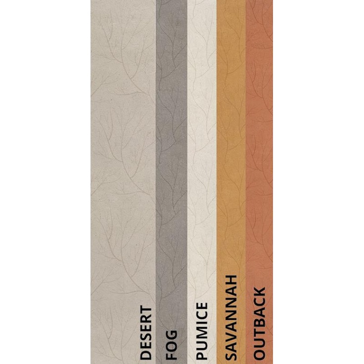 Floor Gres (Florim) Earthtech 772742 Fronds A2 Decoro On Demand 6mm R Керамогранит 60x120 см, Италия, под бетон  - фото 1