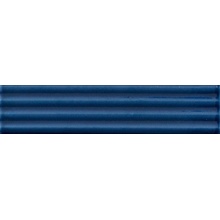 Florim SensiColore 787172 Onda 5 Blunotte Glossy Декор 5,7x23,2 см, Италия, ничего - фото 1 - фото 1