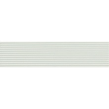 Florim SensiColore 787121 Onda 7 Bianco Glossy Декор 5,7x23,2 см, Италия, ничего - фото 1 - фото 1