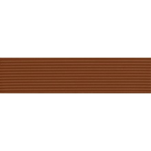 Florim SensiColore 787125 Onda 7 Marrone Glossy Декор 5,7x23,2 см, Италия, ничего - фото 1 - фото 1