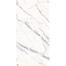 Fondovalle Infinito 2.0 INF1046 Statuario Extra Polished Bookmatch B 6mm Керамогранит 160x320 см, Италия, под мрамор - фото 1 - фото 1