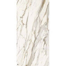 Fondovalle Infinito 2.0 INF504 Calacatta Gold Bookmatch A Honed 6mm Керамогранит 160x320 см, Италия, под мрамор - фото 1 - фото 1