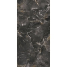 Fondovalle Infinito 2.0 INF3494 Onyx Black Crystal Polished 6mm Керамогранит 60x120 см, Италия, под мрамор - фото 1 - фото 1