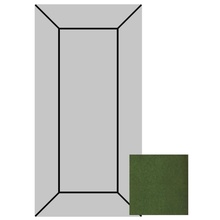 Etruria Victoria Diamantato 15 Emerald Green Craquele Настенная плитка 7,4x15 см, Италия, под камень  - фото 1 - фото 1