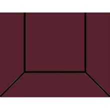 Etruria Victoria Diamantato 7.4 Burgundy Настенная плитка 7,4x7,4 см, Италия, под камень  - фото 1 - фото 1