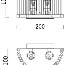 Freya Savoy FR5053WL-02N Светильник 20x15 см, Германия - фото 1 - фото 4