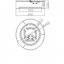 Freya Zoticus FR6005CL-L36G Светильник Германия - фото 1 - фото 3