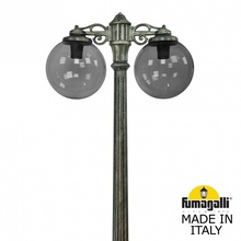 Fumagalli GLOBE 300 G30.156.S20.BZE27DN Фонарный столб 30x185 см, Италия - фото 1 - 2 Fumagalli GLOBE 300 G30.156.S20.BZE27DN Фонарный столб 30x185 см, Италия - фото 1 - фото 2