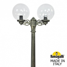 Fumagalli GLOBE 300 G30.157.S20.BXE27 Фонарный столб 30x240 см, Италия - фото 1 - 2 Fumagalli GLOBE 300 G30.157.S20.BXE27 Фонарный столб 30x240 см, Италия - фото 1 - фото 2