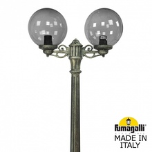 Fumagalli GLOBE 300 G30.157.S20.BZE27 Фонарный столб 30x240 см, Италия - фото 1 - 2 Fumagalli GLOBE 300 G30.157.S20.BZE27 Фонарный столб 30x240 см, Италия - фото 1 - фото 2