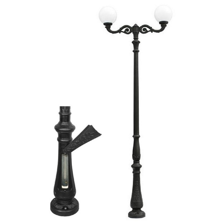 Fumagalli GLOBE 300 G30.205.M20.AYE27 Фонарный столб 30x345 см, Италия - фото 1 Fumagalli GLOBE 300 G30.205.M20.AYE27 Фонарный столб 30x345 см, Италия - фото 1