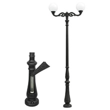 Fumagalli GLOBE 300 G30.205.M20.AYE27 Фонарный столб 30x345 см, Италия - фото 1 Fumagalli GLOBE 300 G30.205.M20.AYE27 Фонарный столб 30x345 см, Италия - фото 1 - фото 1