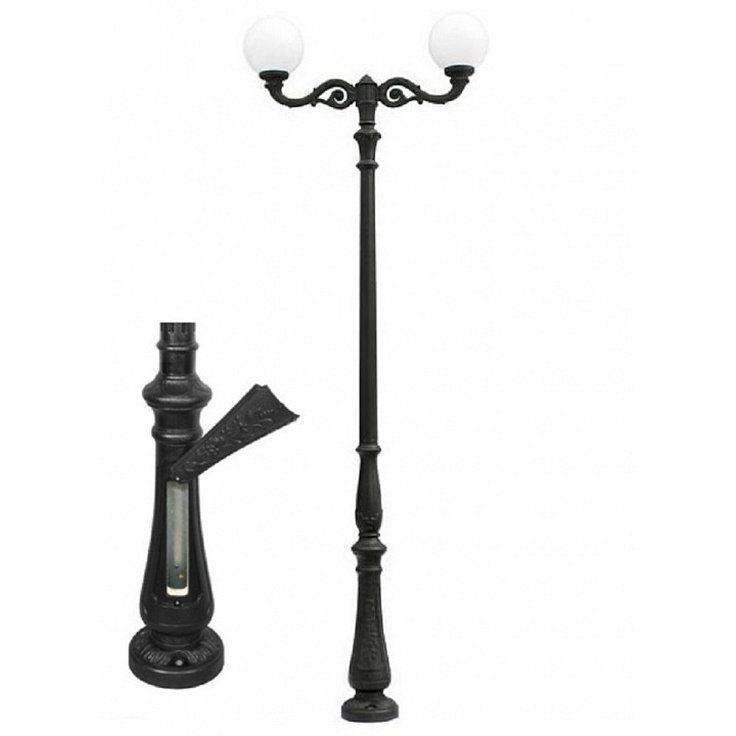 Fumagalli GLOBE 300 G30.205.M20.AYF1R Уличный фонарь 119x345 см, Италия - фото 1 Fumagalli GLOBE 300 G30.205.M20.AYF1R Уличный фонарь 119x345 см, Италия - фото 1
