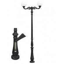 Fumagalli GLOBE 300 G30.205.M20.AYF1R Уличный фонарь 119x345 см, Италия - фото 1 Fumagalli GLOBE 300 G30.205.M20.AYF1R Уличный фонарь 119x345 см, Италия - фото 1 - фото 1