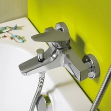 Gala Noa G3893500 Для ванны с душем Хром Смеситель 16,9x19,5x10,1 см, для ванны, Испания - фото 1 - 3 Gala Noa G3893500 Для ванны с душем Хром Смеситель 16,9x19,5x10,1 см, для ванны, Испания - фото 1 - фото 3