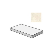Gardenia Orchidea La Geoteca 0016150 Gradone Angolare Dx Travertino Ivory Cross Угловая ступень 32x120 см, Италия, под камень  - фото 1 - фото 1